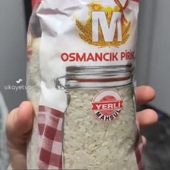 Migros Pirinç İçinde Böcekler Var