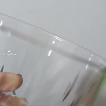 Cam Bardak Lav Hatalı Iskarta