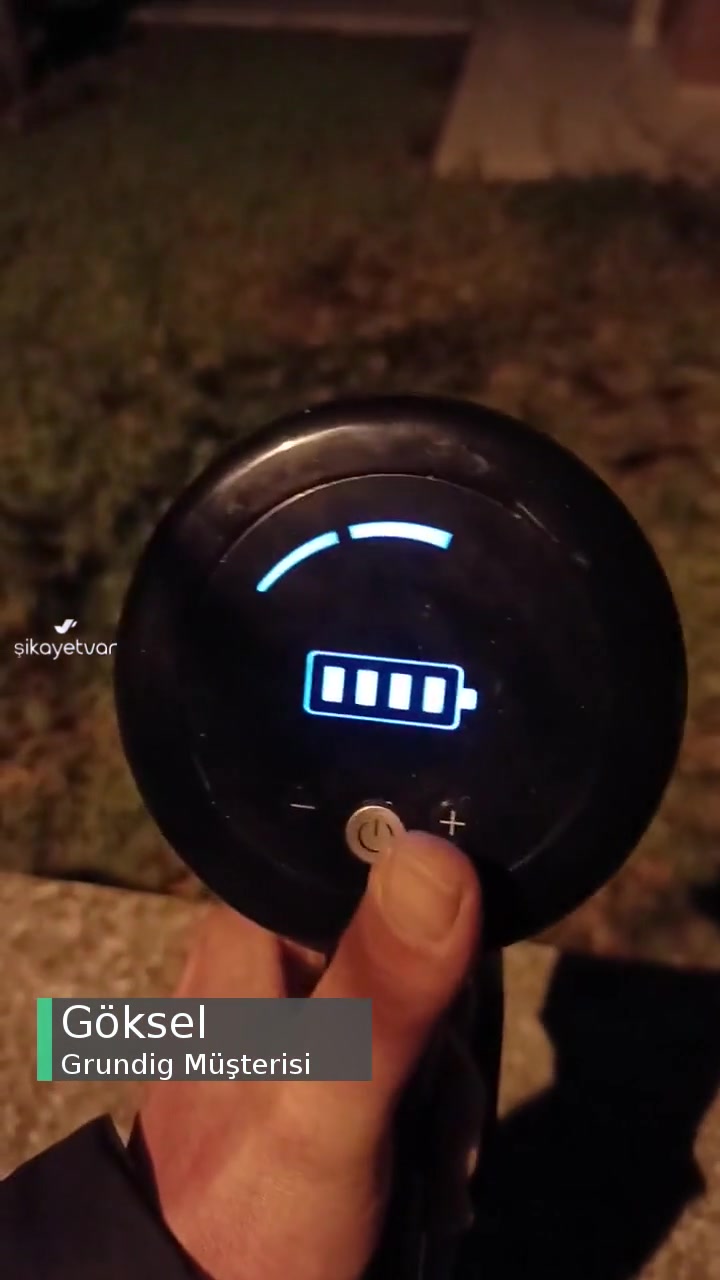 Grundig Dikey Süpürge Aldık Bozuk Geldi! videonun kapak resmi