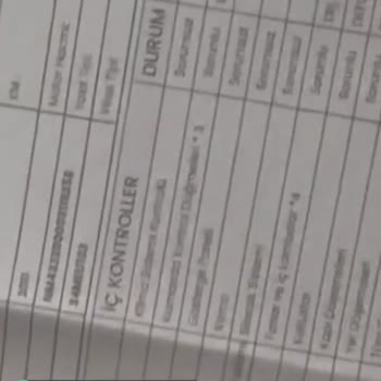 Umran Oto Ekspertiz Arabam Baskı Balata Yedi