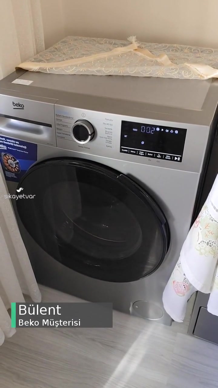 Beko Çamaşır Makinesi Aşırı Derecede Ses Ve Titreme Sorunu videonun kapak resmi