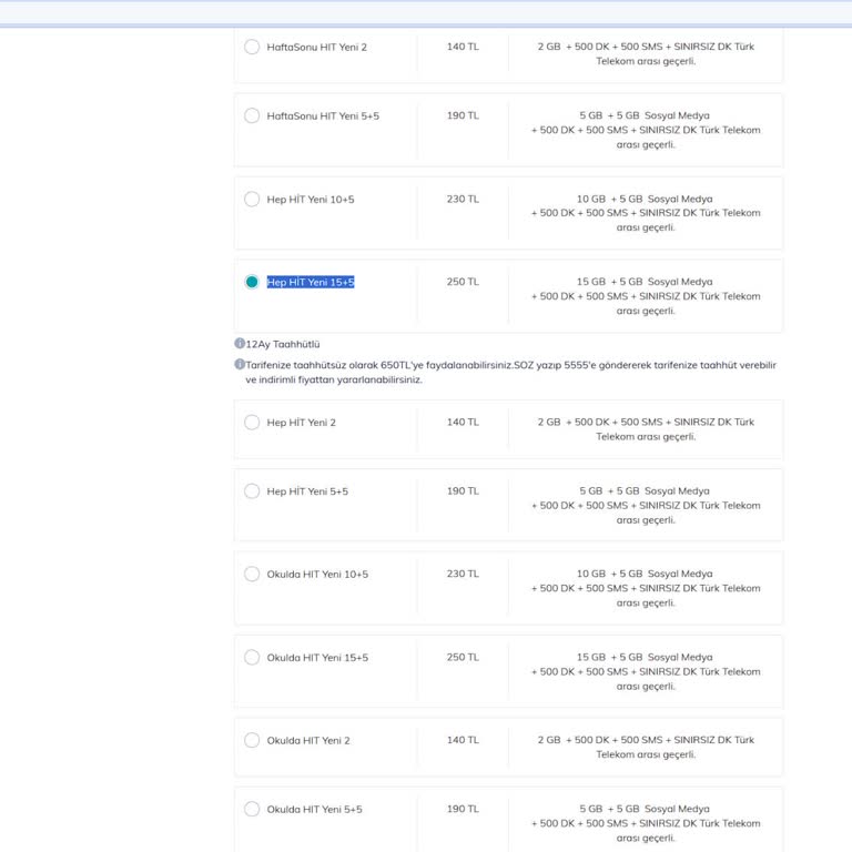 Hatalı Çocuk Tarifi Seçimi Ve İptal Edilemeyen Ücretlendirme