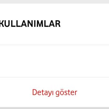 Vodafone Tarafından Yetkisiz Ek Ücretler Ve Yurt Dışı Aşım Paketi İçin İade Talebi