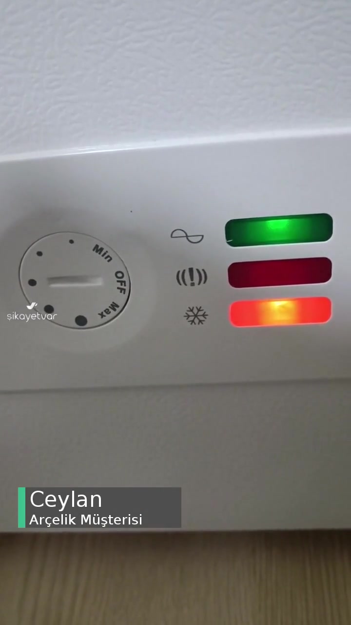 Arçelik Turuncu Işık Sürekli Yanıyor, Mağdurum, Değişim İstiyorum videonun kapak resmi