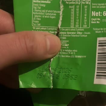 Ülker Antep Fıstıklı Çikolata Renk Bozukluğu Ve Güven Kaybı