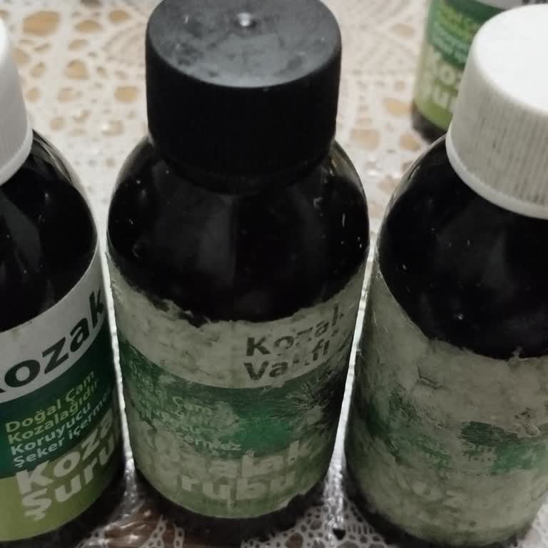 Açılmış Ve Kirli Şuruplar Sağlık Riski Oluşturuyor