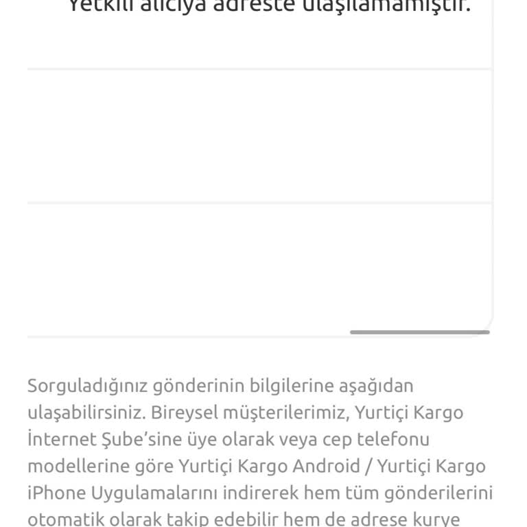 Yurtiçi Kargo’da Teslimat Gecikmesi