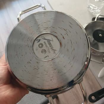 Paslanan Jumbo Proshine 17 Parça Çelik Tencere Seti İçin İade Talebi