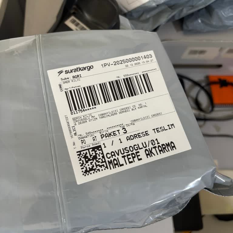 Sürat Kargo’da Kaybolan Paket Ve Cevapsız Şikayet