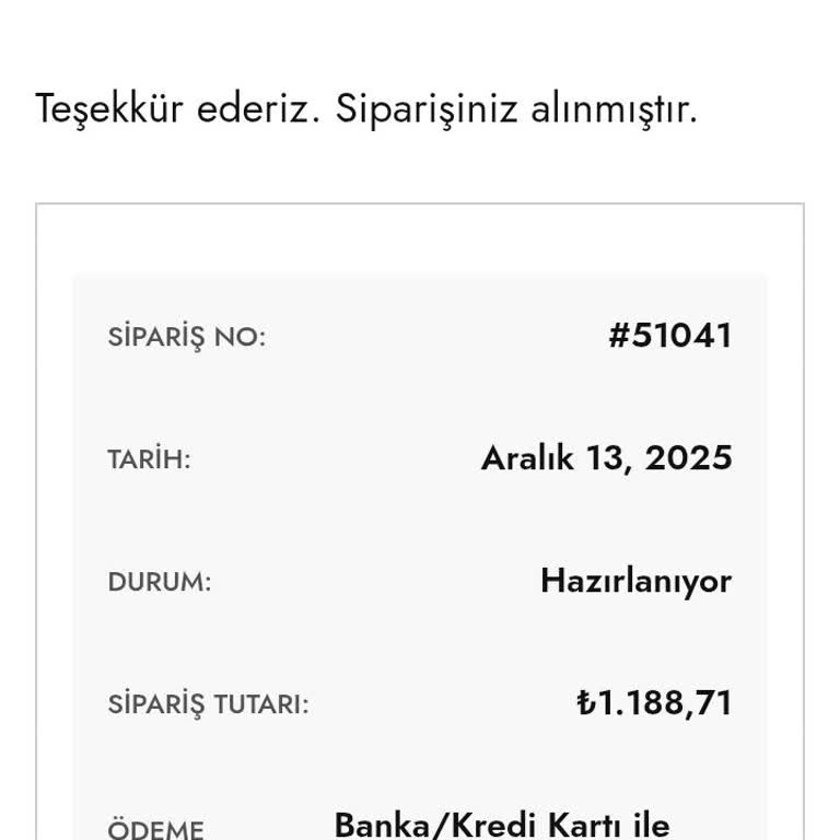 Siparişimin Kargo Gecikmesi Ve Bilgilendirme Sorunu