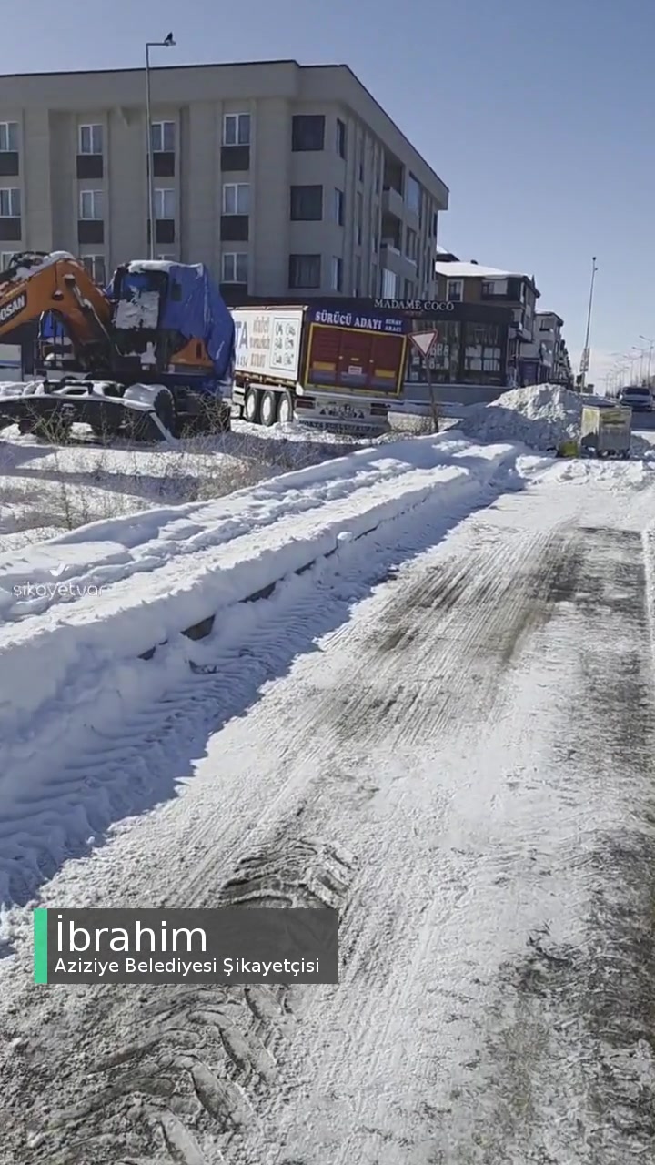 Aziziye Belediyesi Karla Mücadele Ve Denetim videonun kapak resmi