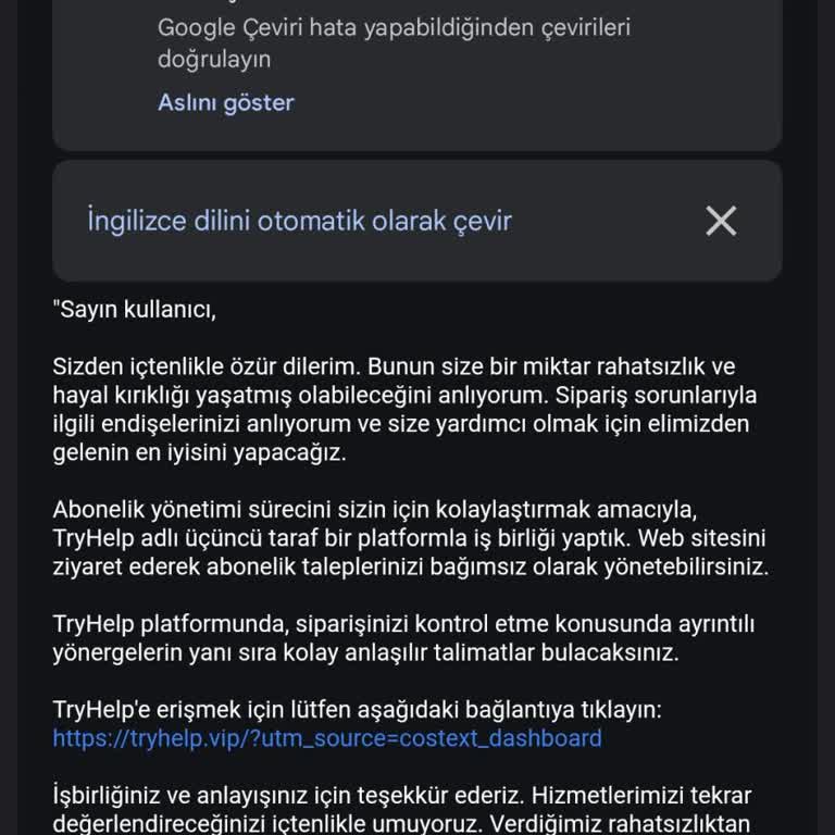 İzinsiz Abonelik Ve 2.000 TL Kart Çekimi İptal Ve Tam İade Talebi