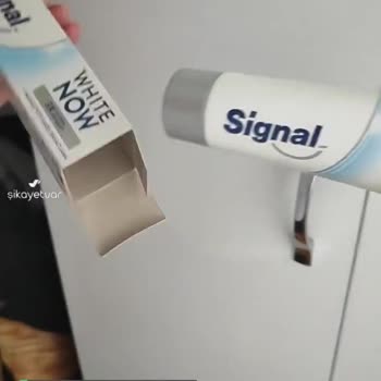 Zırhlı Toptan Market Signal White Now Paketinin Açık Olması!