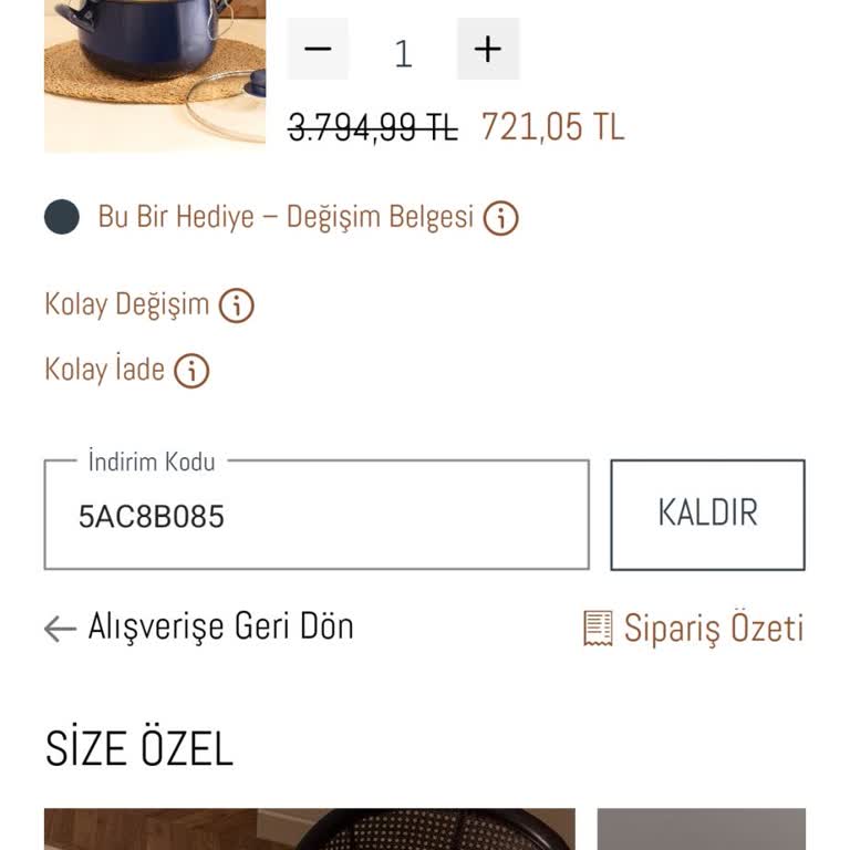 Teslim Edilmeyen Madame Coco Tencere Ve Kayıp Kupon Avantajı