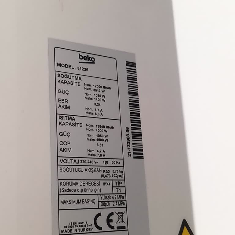 Beko Klimada Üç Yıllık Soğutma Ve Isıtma Sorunu Çözülmedi, İade Ya Da Değişim İstiyorum