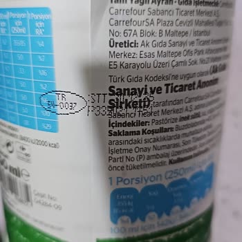 Carrefour'dan Son Kullanma Tarihi Geçmiş Ayran Çocuğumun Zehirlenme Riskini Artırdı