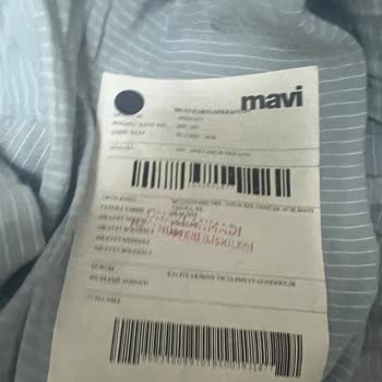 Mavi Mağazası Üretim Kusurlu Gömlek İçin Kullanıcı Hatası Reddi Kabul Edilmiyor