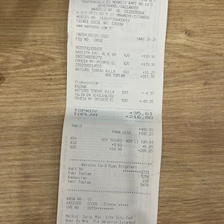 Watsons Şubesinde Kaba Ve Saygısız Müşteri Yaklaşımı