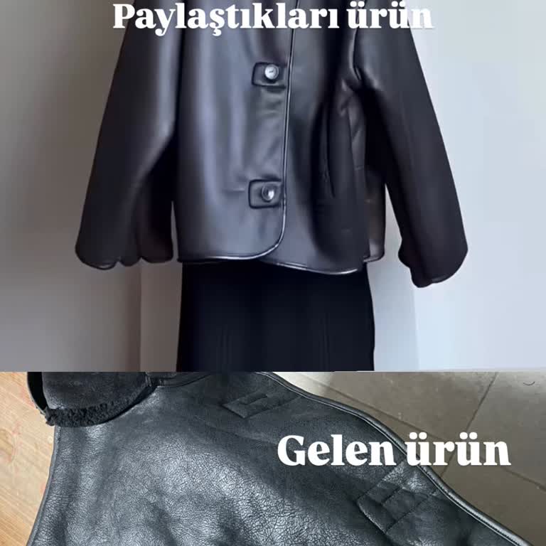 Sumeyyeozyurekcom Yanıltıcı Mont Boyu Bilgisi ve Kaba Satıcı Davranışı