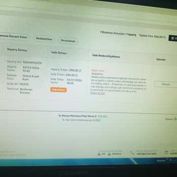 Trendyol GO Sipariş İptali Nedeniyle Yaşadığım Güven Kayıpları Ve Tekrarlayan Mağduriyet