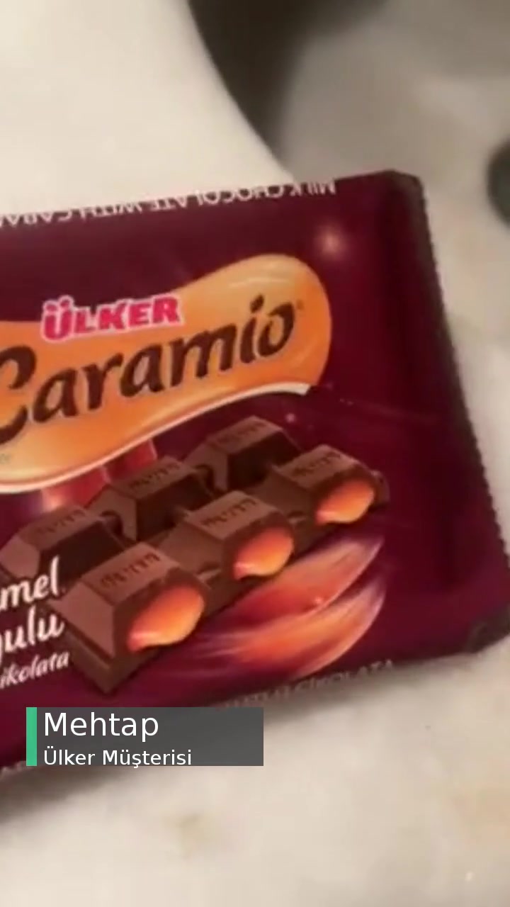 Ülker Çikolatada Karamel Dolgulu Yazıyor Ama Sadece Bir Diliminde Var! videonun kapak resmi
