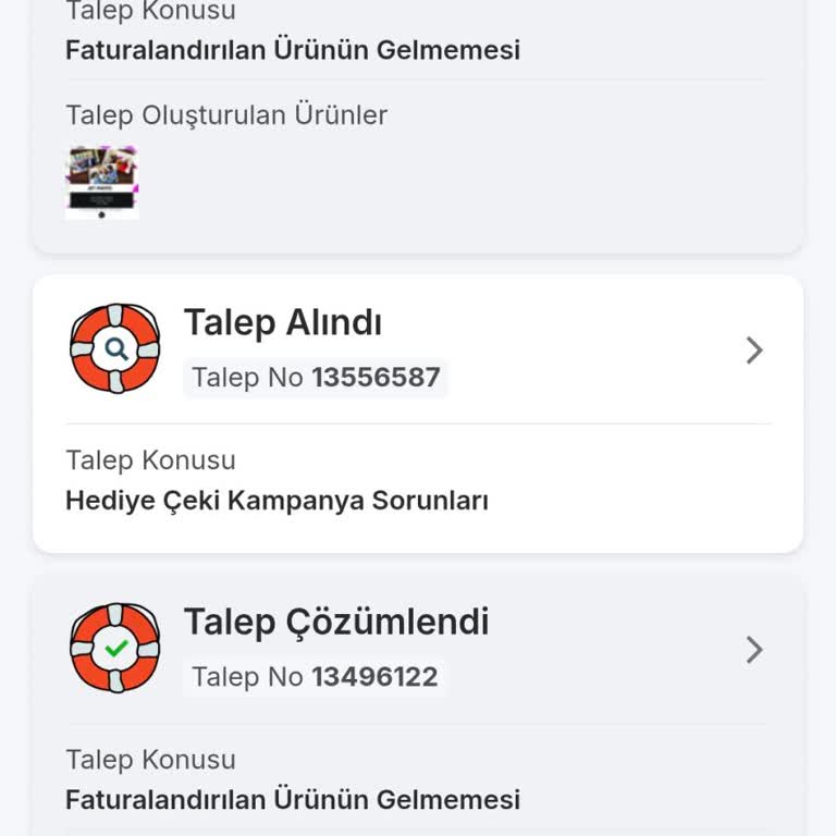 Mağaza Teslim Seçiminde PNR Kodu Verilmemesi Ve Destek Taleplerinin Çözülmemesi