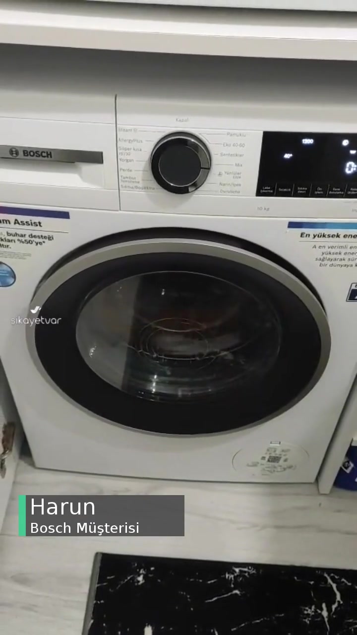 Bosch Serie 4 Kazan Vurma Sesi videonun kapak resmi