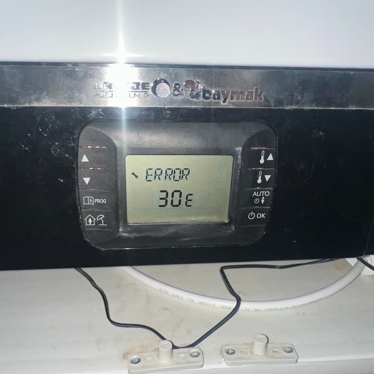 Baymak Kombimde Sürekli 30E Hatası Ve Tekrarlayan Servis Sorunu