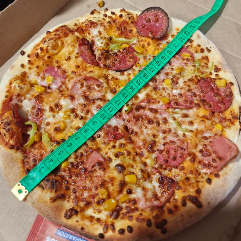 Domino's Pizza Orta Boy Pizza Fiyatı Aşırı ve Boyu Küçük