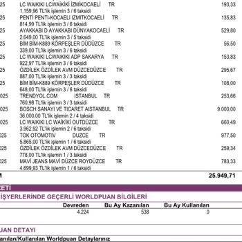 Yapı Kredi World Kartı Yüksek Aidat Ücreti İadesi Talebi