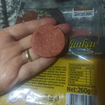 Beşler Sucuğunda Keskin Kemik Parçası Çıktı, Firma Geri Dönüş Yapmadı