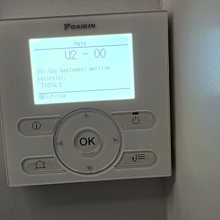 Daikin Altherma Monoblok Isı Pompasında U2-00 Arıza Ve Servis Gecikmesi