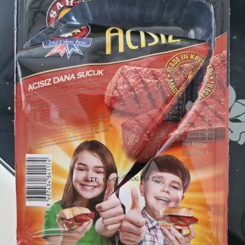 Şahin Sucukları Acısız Dana Parmak Sucuklarında Tekrarlanan Ekşi Tat Sorunu!