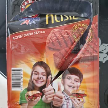 Şahin Sucukları Acısız Dana Parmak Sucuklarında Tekrarlanan Ekşi Tat Sorunu!