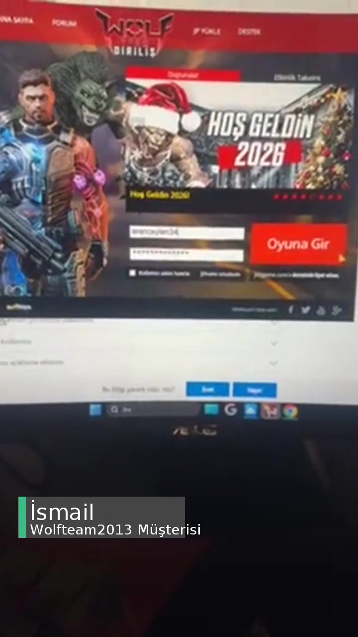 Wolfteam2013 Mağduriyetimin Giderilmesini İstiyorum videonun kapak resmi