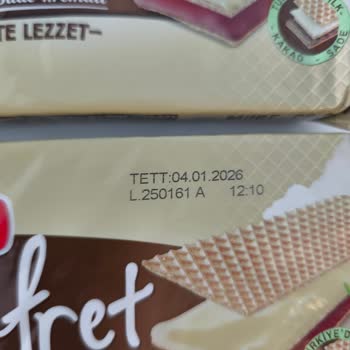 Son Kullanma Tarihi Geçmiş Gofretin Raflarda Satılması Şikayeti