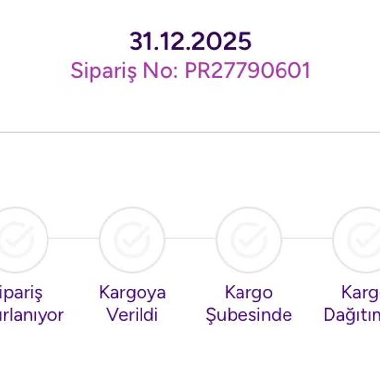 Sipariş Durumu Hâlâ Sipariş Alındı Olarak Görünüyor Ve Kargo Gecikiyor
