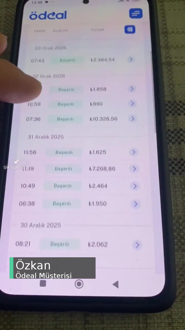 Ödeal Sorun Çözemiyor, Ödeme Yapmıyor! videonun kapak resmi