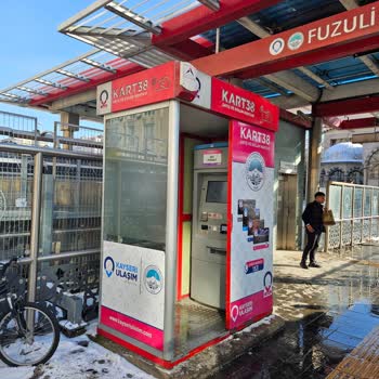Kayseri Fuzuli Tramvay Durağında Nakit Bilet Yükleme İmkansızlığı