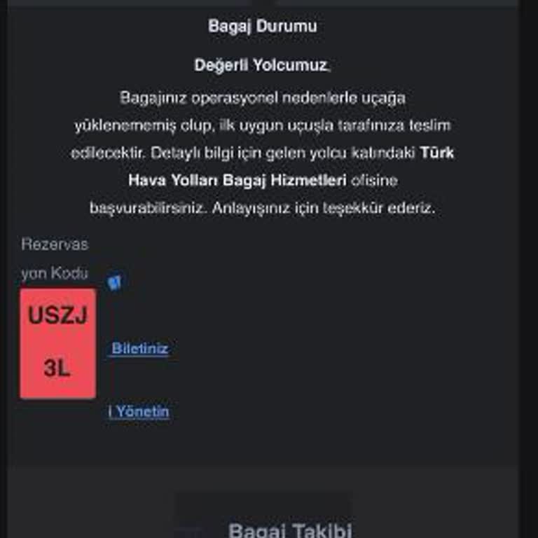 Rötar Ve Kayıp Bagaj Sebebiyle Yurt Dışında Mağduriyet