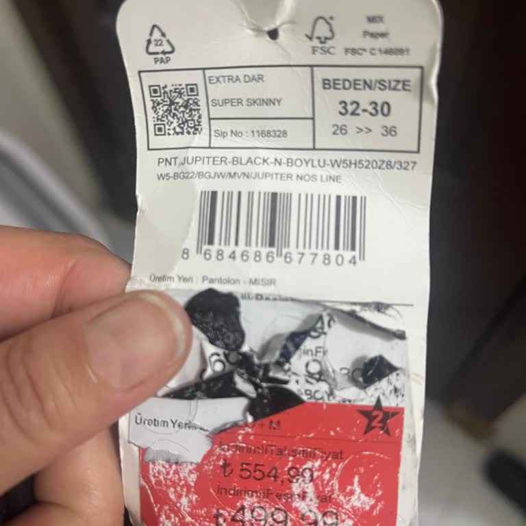 Pantolon Fiyatı 300 TL Artarak Yüksek Oldu Eski Fiyata Dönüş Ve Açıklama Talebi