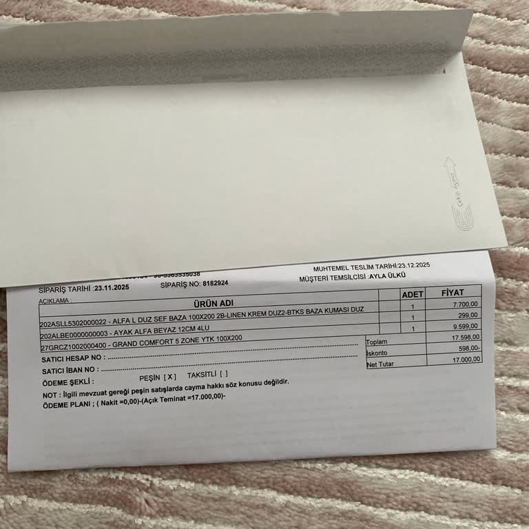 İstikbal Çiğli Balatçık Şubesinde Teslimat Gecikmesi