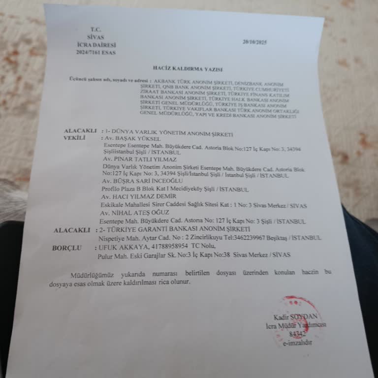 Akbank Vadesiz Hesaplarımda Blokaj Kaldırılmadı