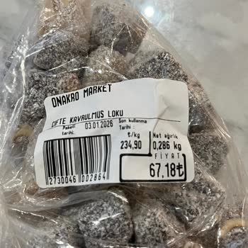 Fındıklı Kuş Lokumun İçinde Kurt Bulundu