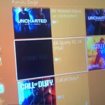 PlayStation Türkiye Kütüphanemdeki Oyunda Dummy File Yazıyor Ve İndiremiyorum!