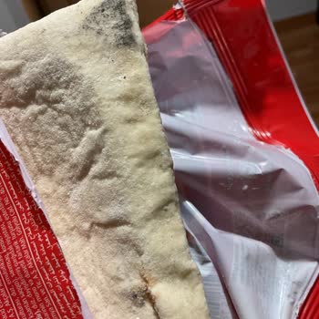 Super Fresh Pizza Tostta Siyah Lekeler Ve Kötü Koku