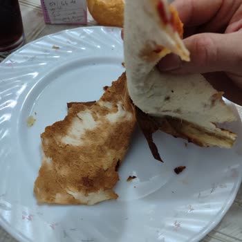 Sbarro Pizzadan Memnun Kalmadık