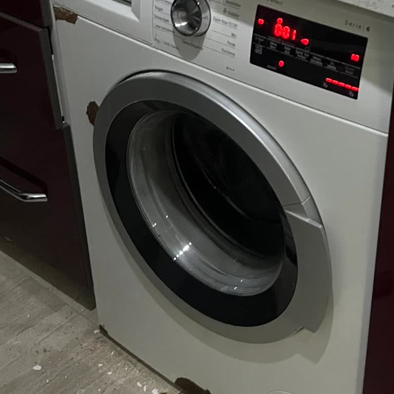 Bosch Serie 6 Çamaşır Makinesinde Kasa Boya Soyulması Ve Kalite Sorunu