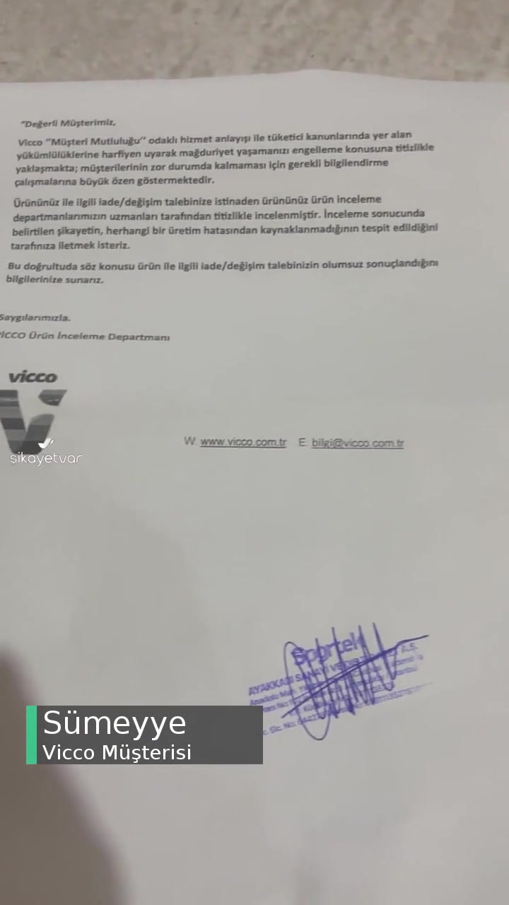 Vicco Pişmanlıktır! videonun kapak resmi