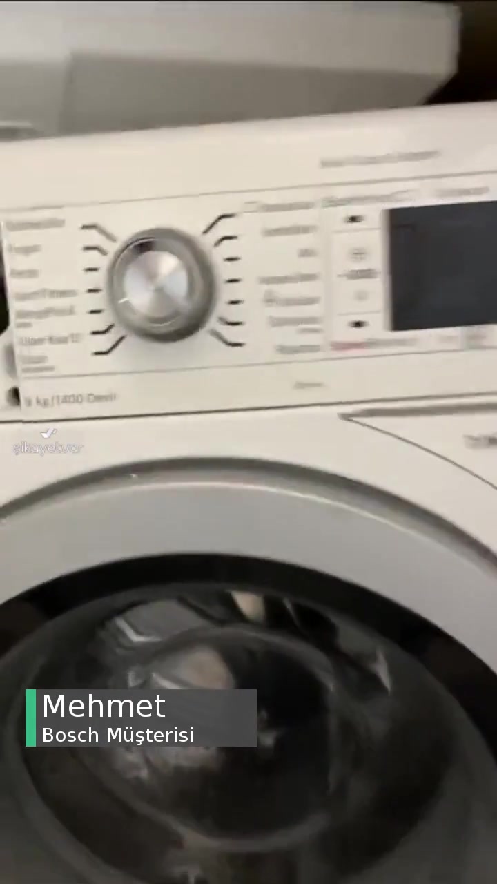 Bosch Çamaşır Makinesinde Paslanma videonun kapak resmi